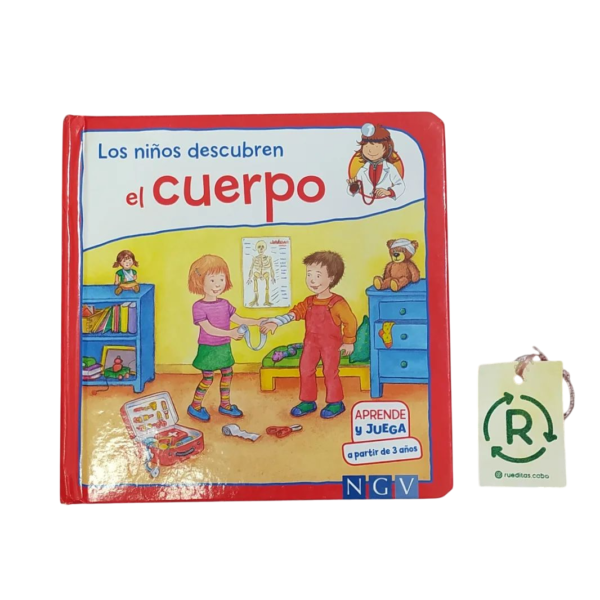 Libro Los niños descubren el cuerpo Editorial NGV + 3 años