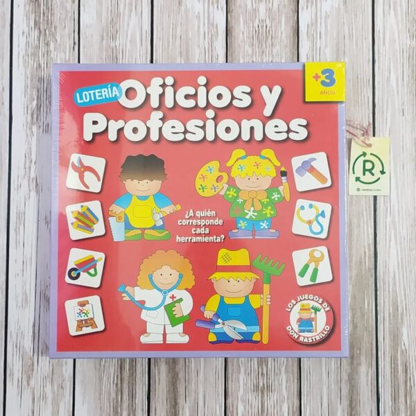 Juego De Mesa Loteria De Oficios Y Profesiones Ruibal NUEVO 171-7
