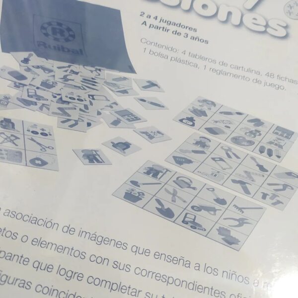 Juego De Mesa Loteria De Oficios Y Profesiones Ruibal NUEVO 171-7 - Image 4