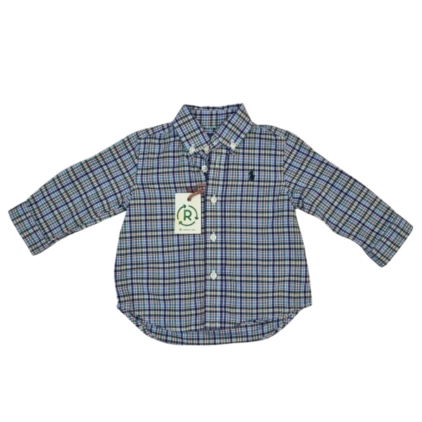 Camisa ML Polo Ralph Lauren - 9 meses