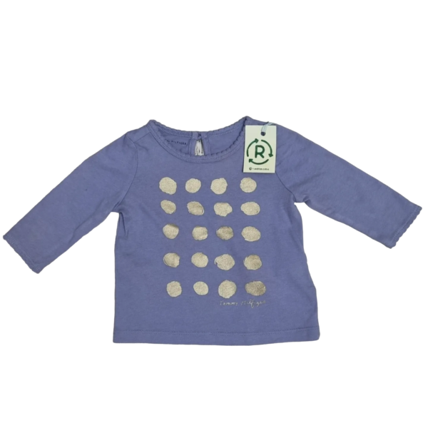 Remera ML Tommy Hilfiger - 3-6 meses