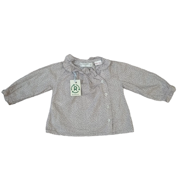 Camisa ML Mango - 6-9 meses