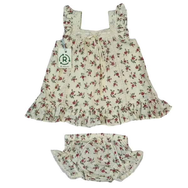 Vestido + Bombachudo Little Akiabara - 6 meses