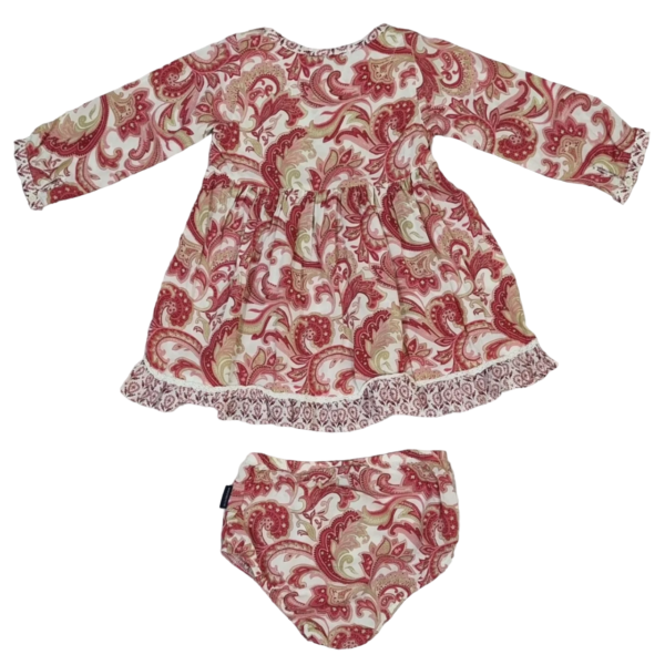 Vestido ML + Bombachudo Mimo & Co- 12-18 meses - Image 2