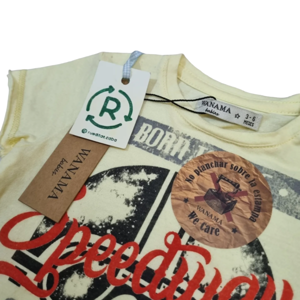 Remera NUEVA MC - Wanama 3-6 meses - Image 3