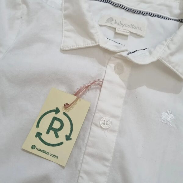 Body Camisa ML Baby Cottons - 18 meses - Image 3
