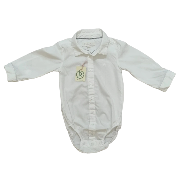 Body Camisa ML Baby Cottons - 18 meses