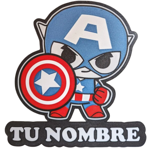 Lámpara Led Capitan America